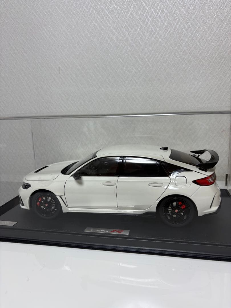 【美品】1:18 Honda Civic TYPE-R モデルカー　ホワイト