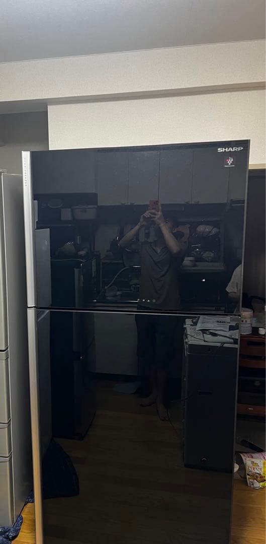 お引取り限定SHARP 冷蔵庫 SJ-60H-B 600L ブラック