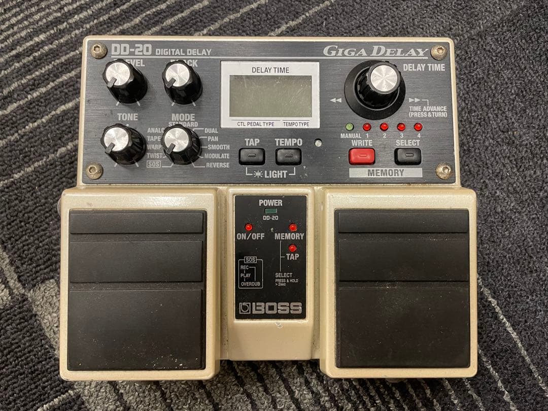 BOSS DD-20 GIGA Delay デジタルディレイ