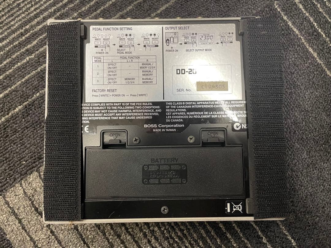 BOSS DD-20 GIGA Delay デジタルディレイ