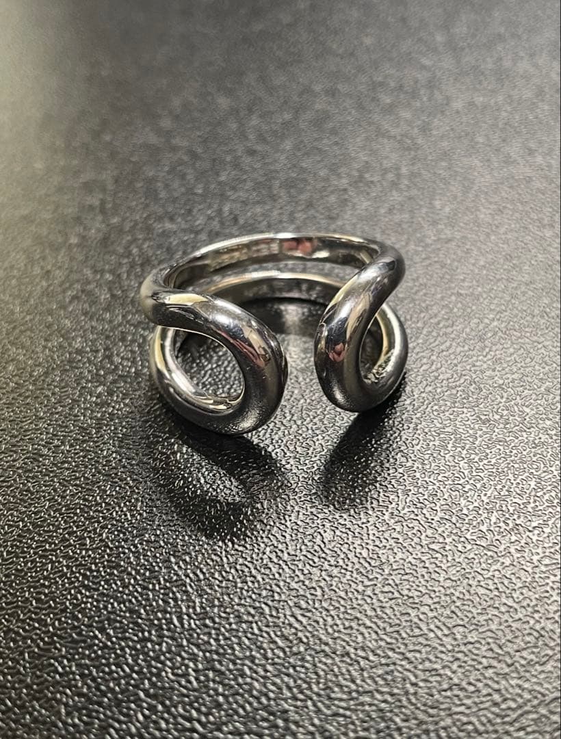 ヴィンテージHERMESエルメスLima リマリング　サイズ54 日本15.5号