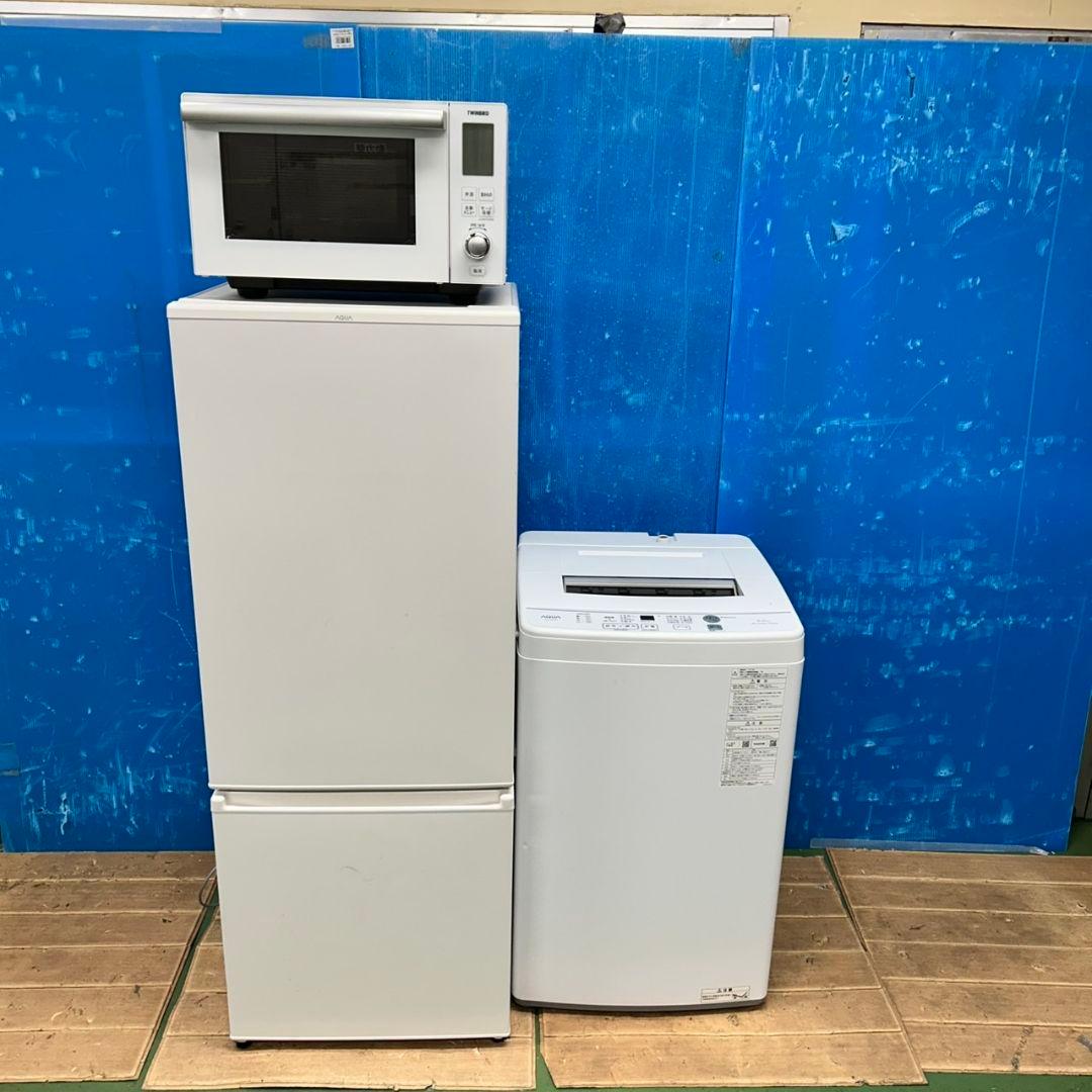 651Z 冷蔵庫 洗濯機 オーブンレンジ 2023年製 一人暮らし向け 極美品