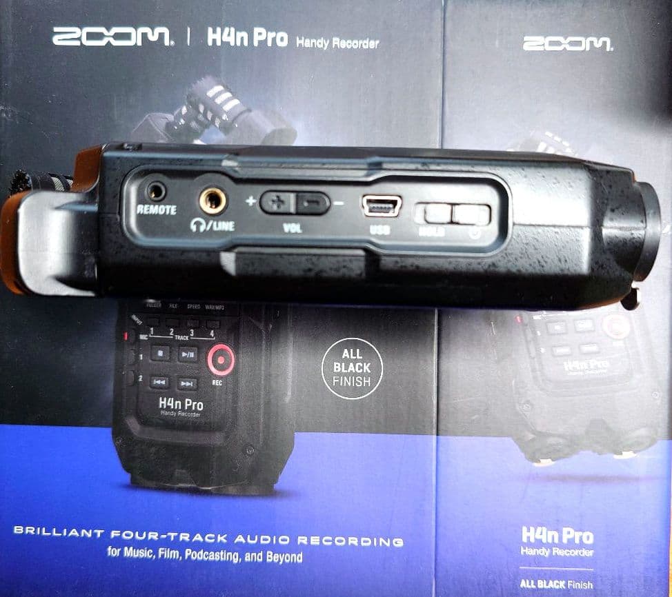 H4n Pro / BLK 風防・リモコン付