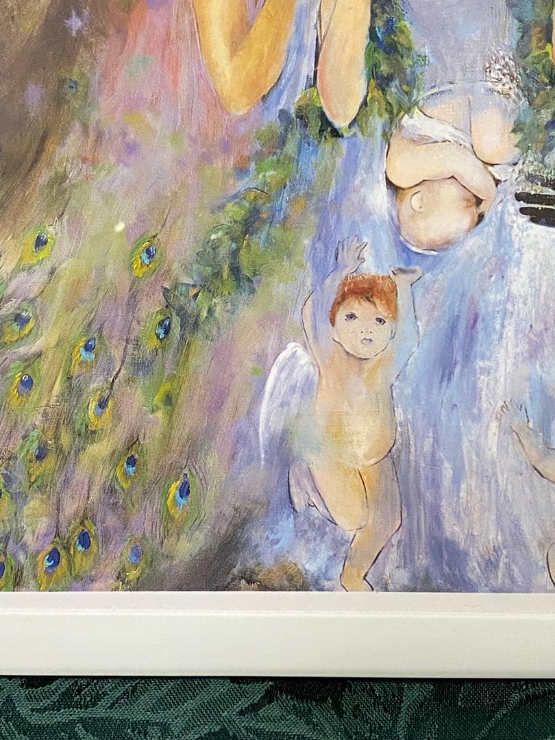 工藤静香　ディナーショー　絵画　レプリカ　サイン入り　希少　レトロ　プレゼント