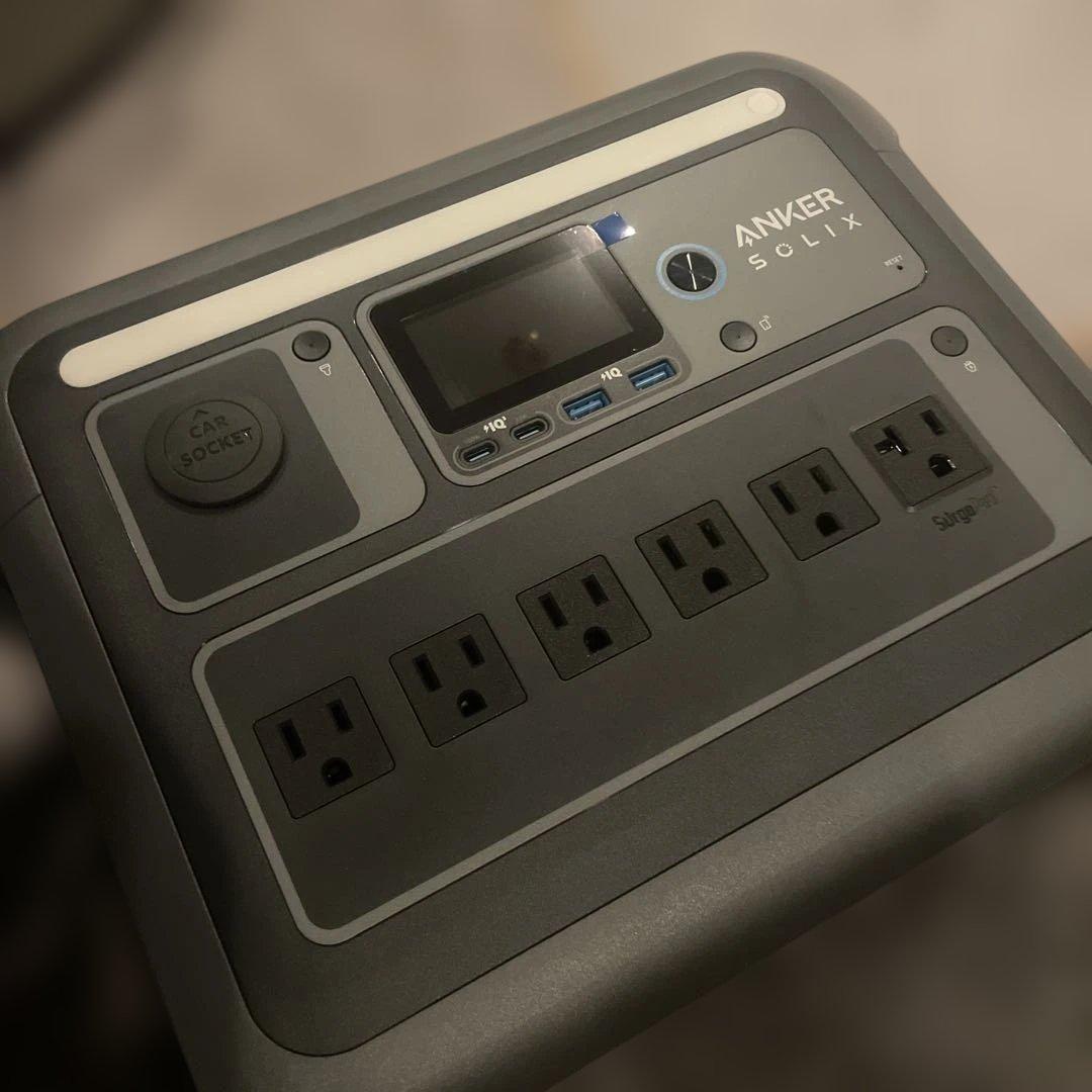 大切な家族の命を守る必需品！アンカーSolixC1000 持ち運び電源災害時非常