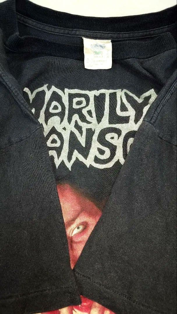 90's マリリンマンソン I am the god of Fuck Tシャツ