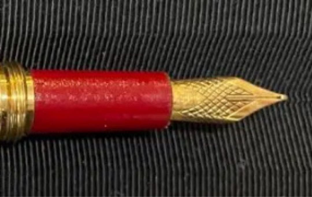 ルイヴィトン万年筆（18Ｋ）BOX・純正インクカートリッジ13本付き