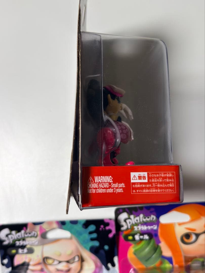 スプラトゥーン アミーボ ヒメ ガール ネオンピンク アオリ/ホタル 4点セット