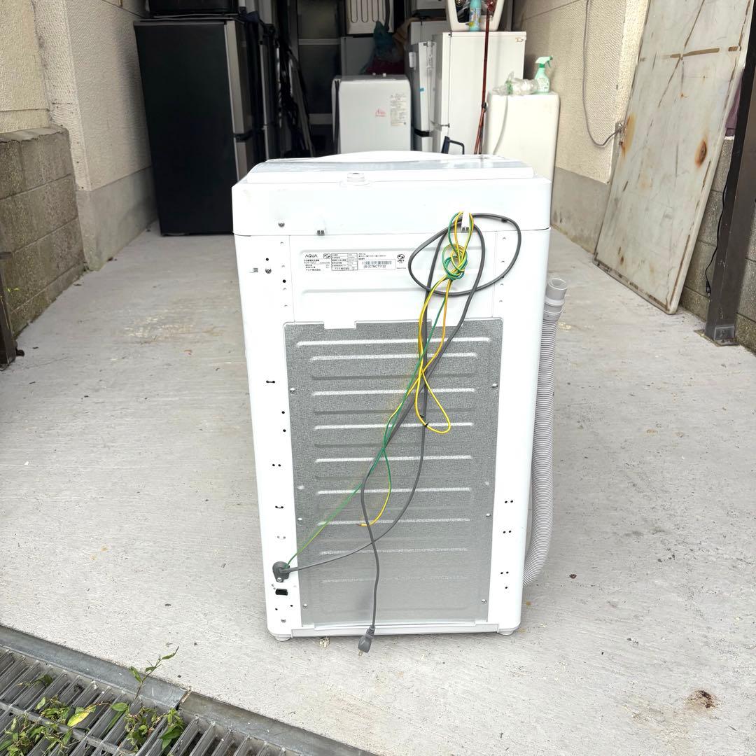 高年式！AQUA冷蔵庫洗濯機セット　一人暮らしセット　分解洗浄済み