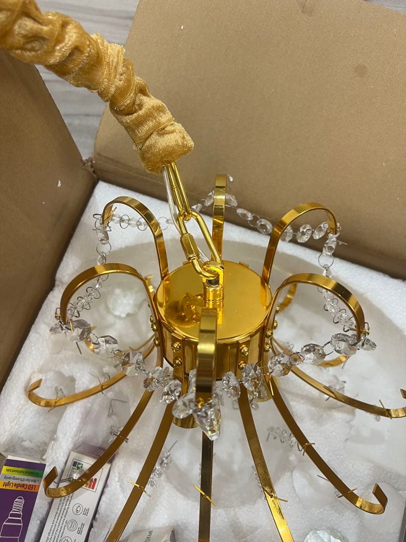 クリスタルシャンデリアシーリングライト