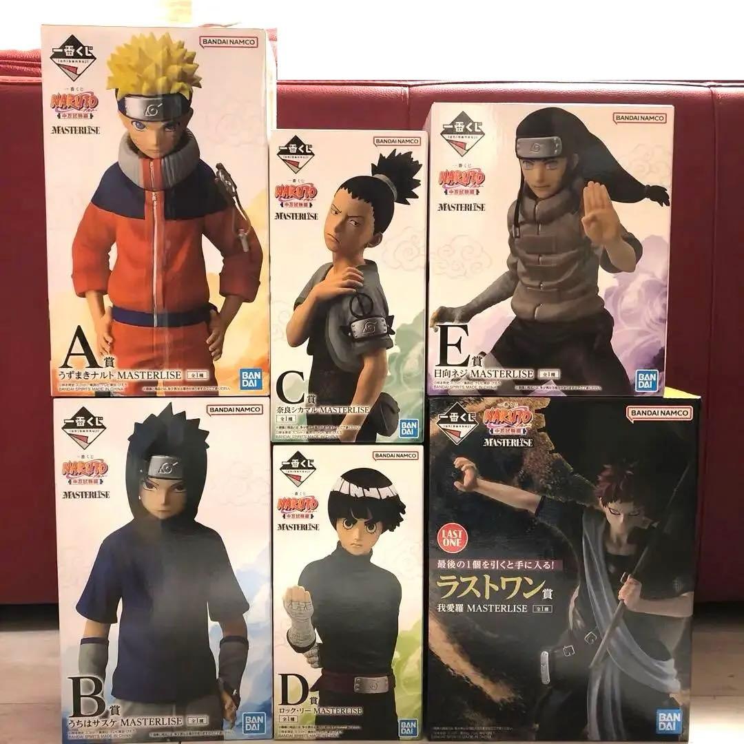 一番くじ NARUTO ナルト　中忍試験編 フィギュア　コンプリート　セミコンプ