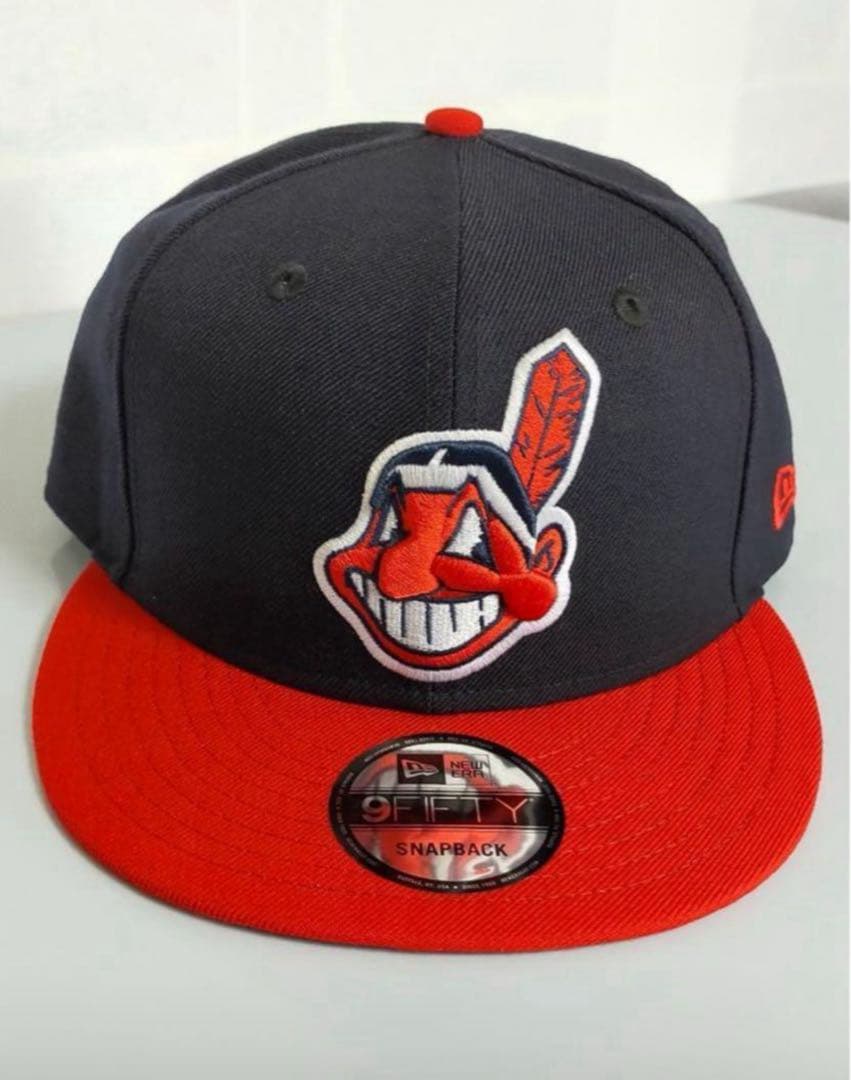 ニューエラ★クリーブランド，インディアンスナップキャップ