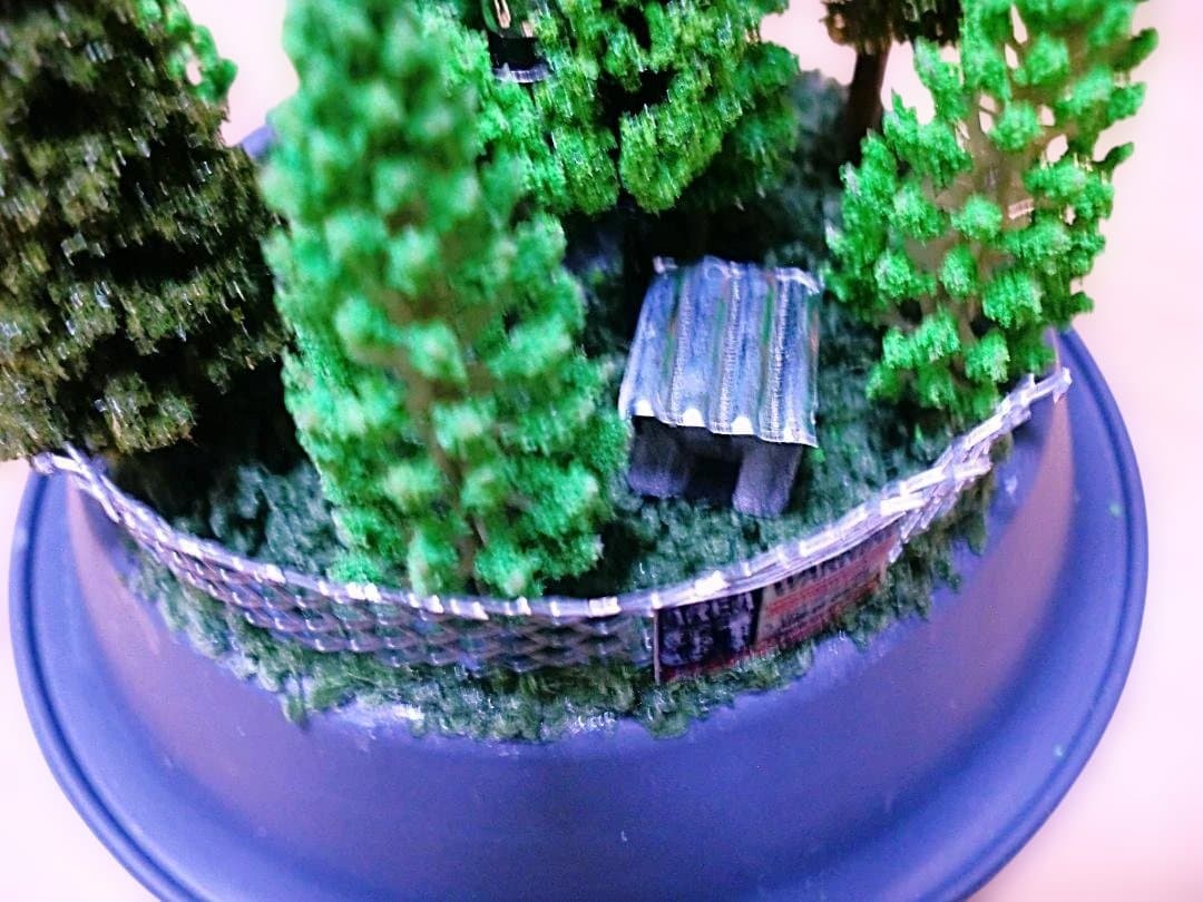 エリア５１UFOジオラマシリーズ、レーザービーム（スモールサイズ）特別価格