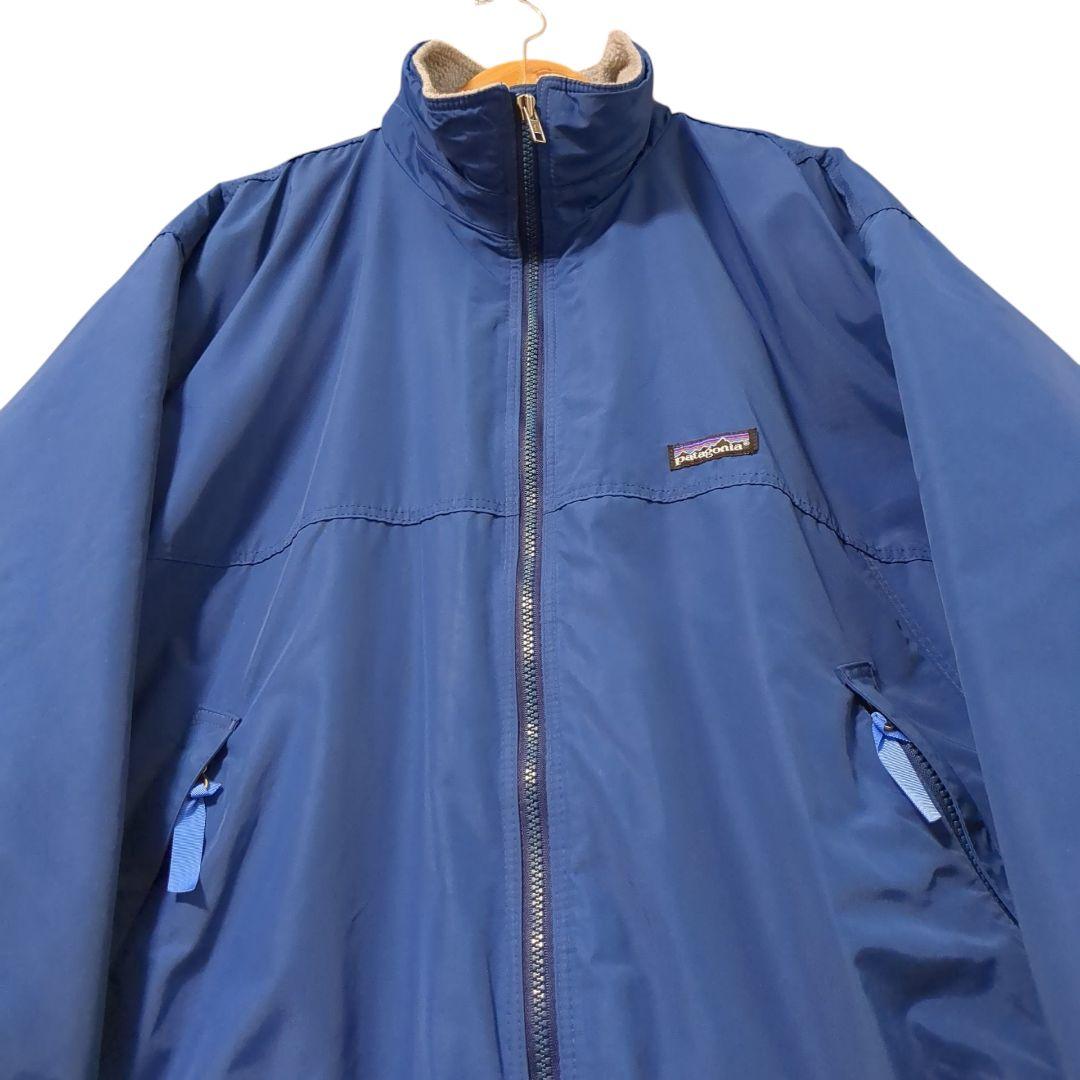 92年 USA製 Patagonia シェルドシンチラ ネイビー Lサイズ