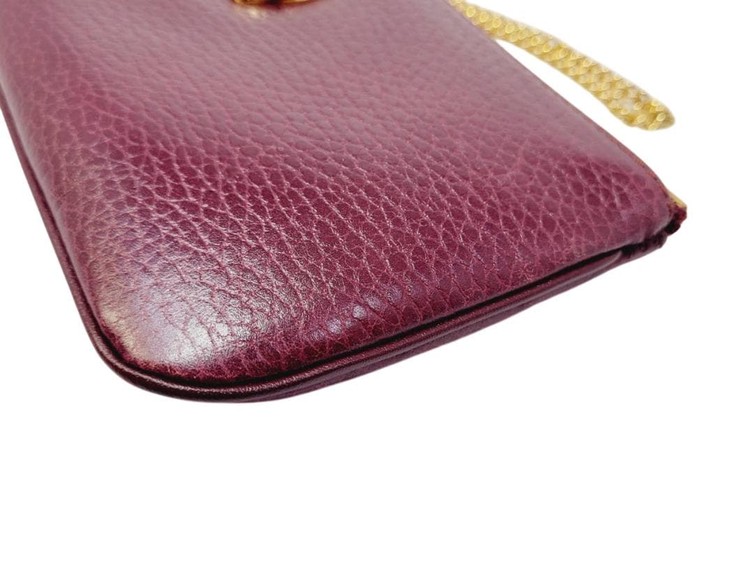 Cartier カルティエ マストライン ポーチ アクセサリー入れ チェーン