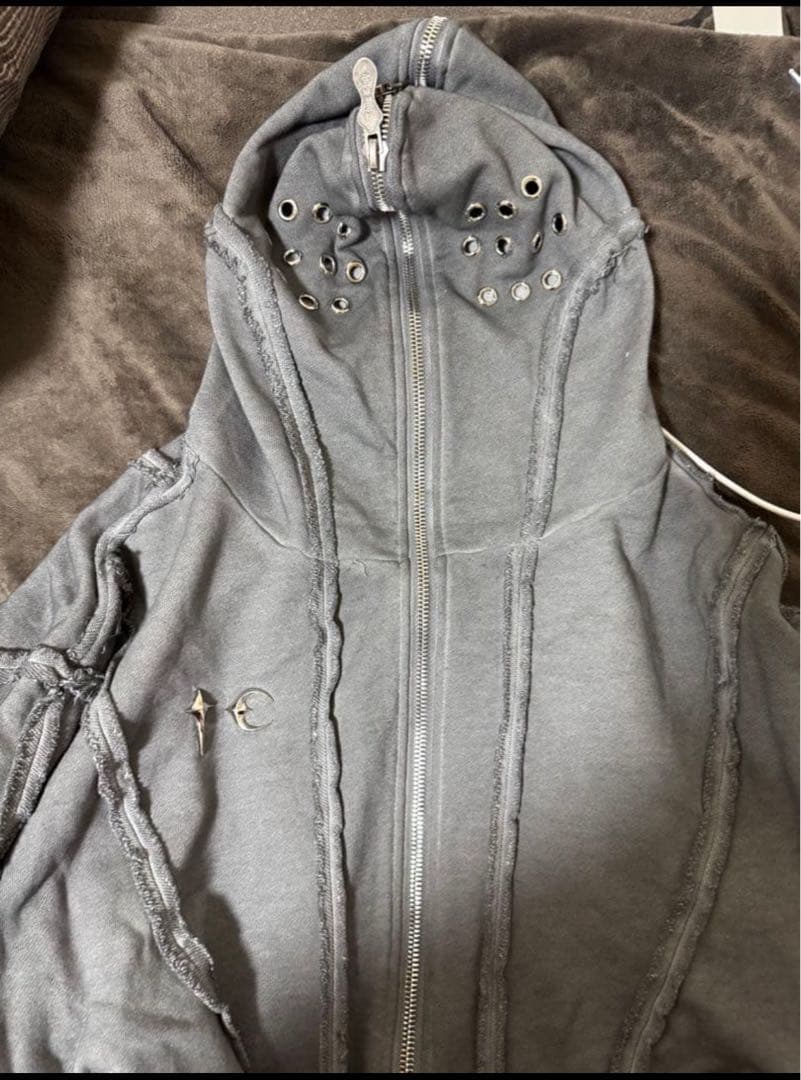 美品サイズ2 thugclub Gladiator Zip up Hoodie