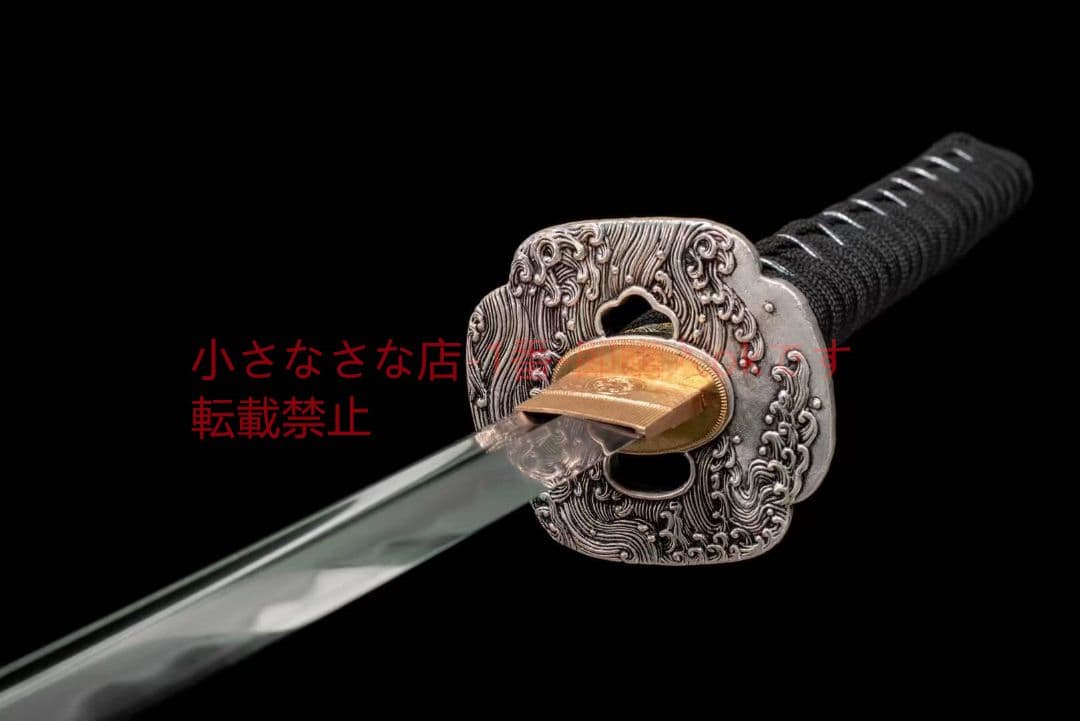 三枚合わせ鋼侍刀【凌影】 古兵器 武具 刀装具 日本刀 模造刀 居合刀