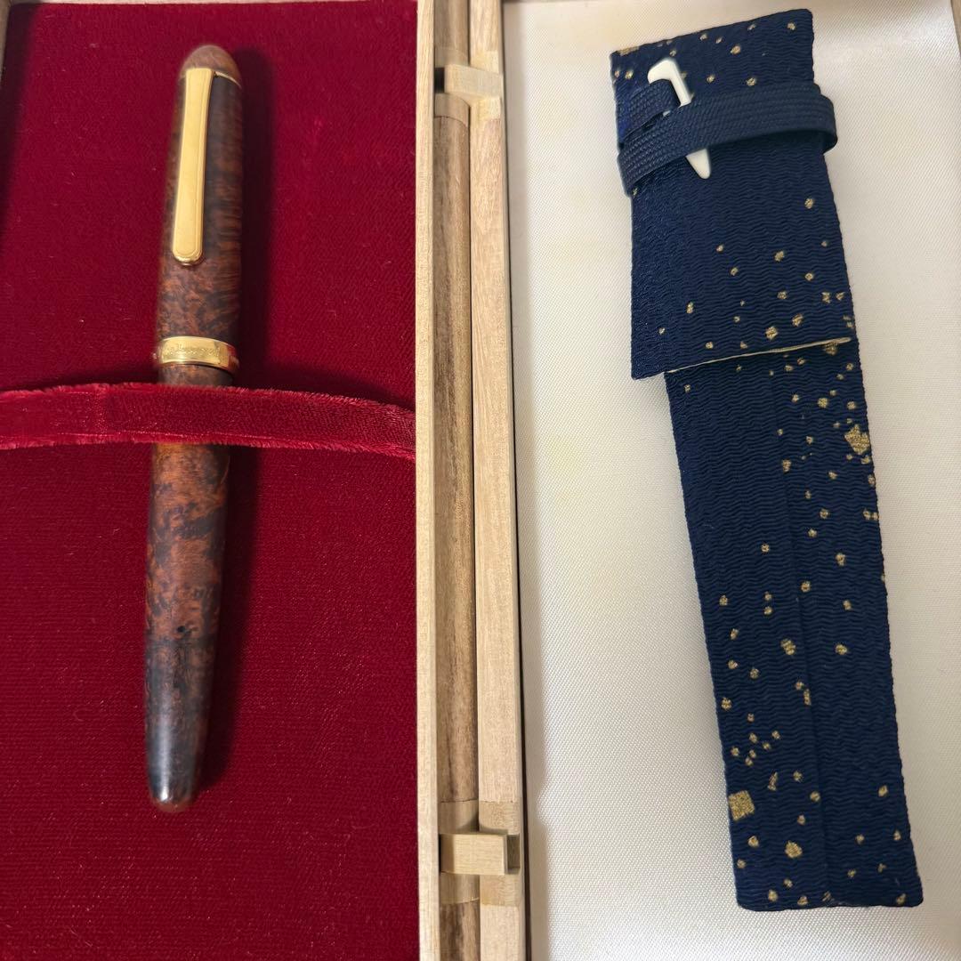 中屋万年筆 ブライヤー 14K 中字