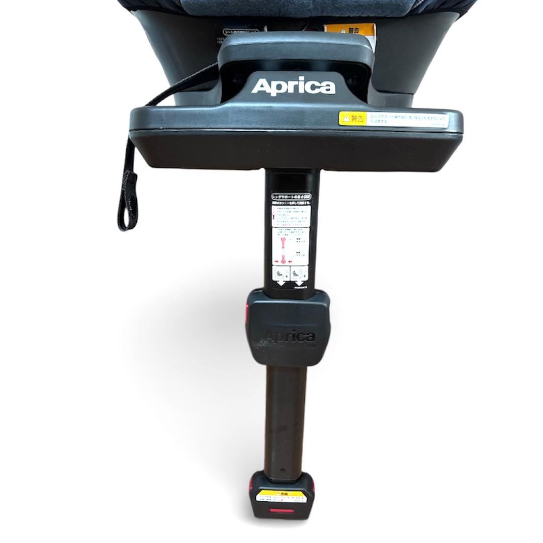 美品✨Aprica クルリラAD チャイルドシート ISOFIX ネイビー