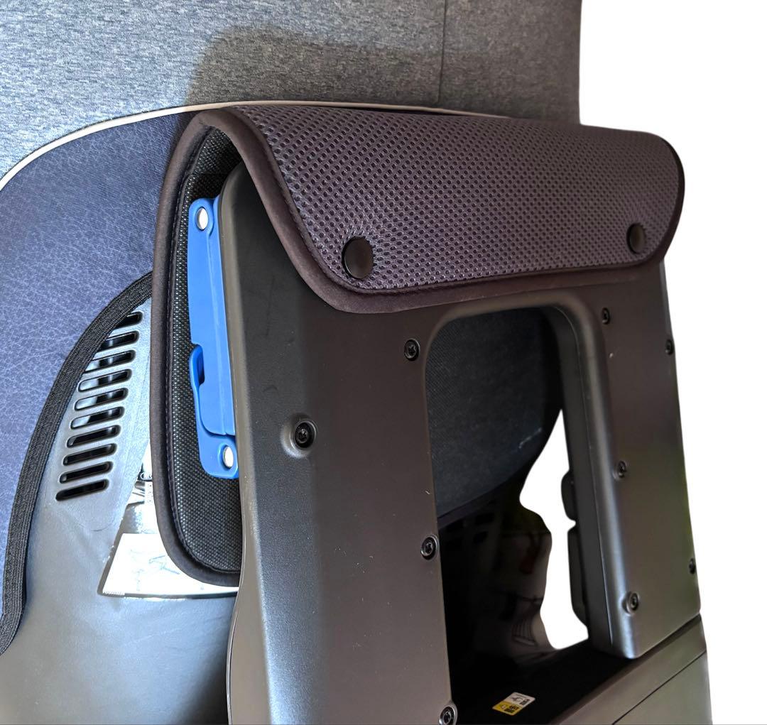 美品✨Aprica クルリラAD チャイルドシート ISOFIX ネイビー