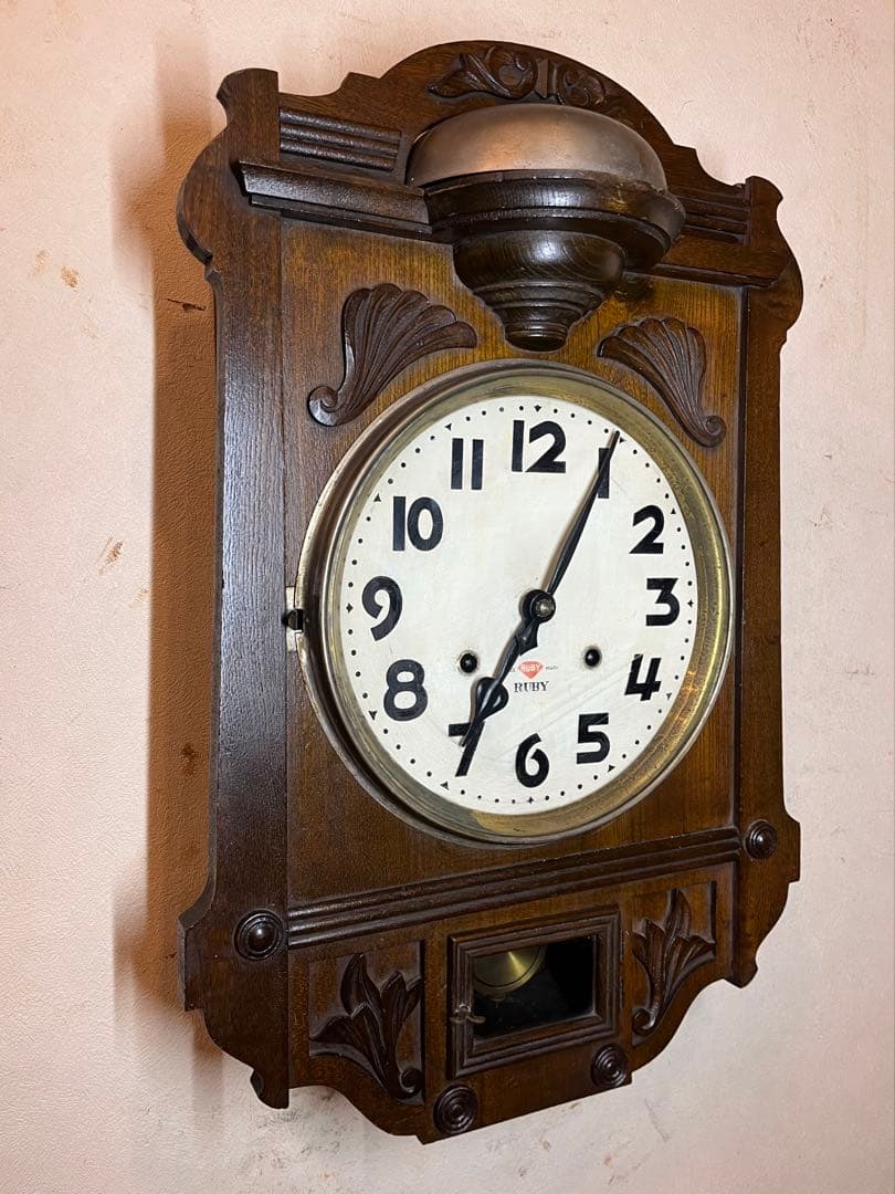 大鐘！　柱時計　古時計　レトロ　振り子　ゼンマイ　ボンボン　アンティーク　精工舎