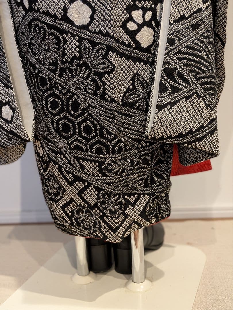 のん様 総絞り 振袖フルセット 身丈162裄67.5 黒 成人式 逸品