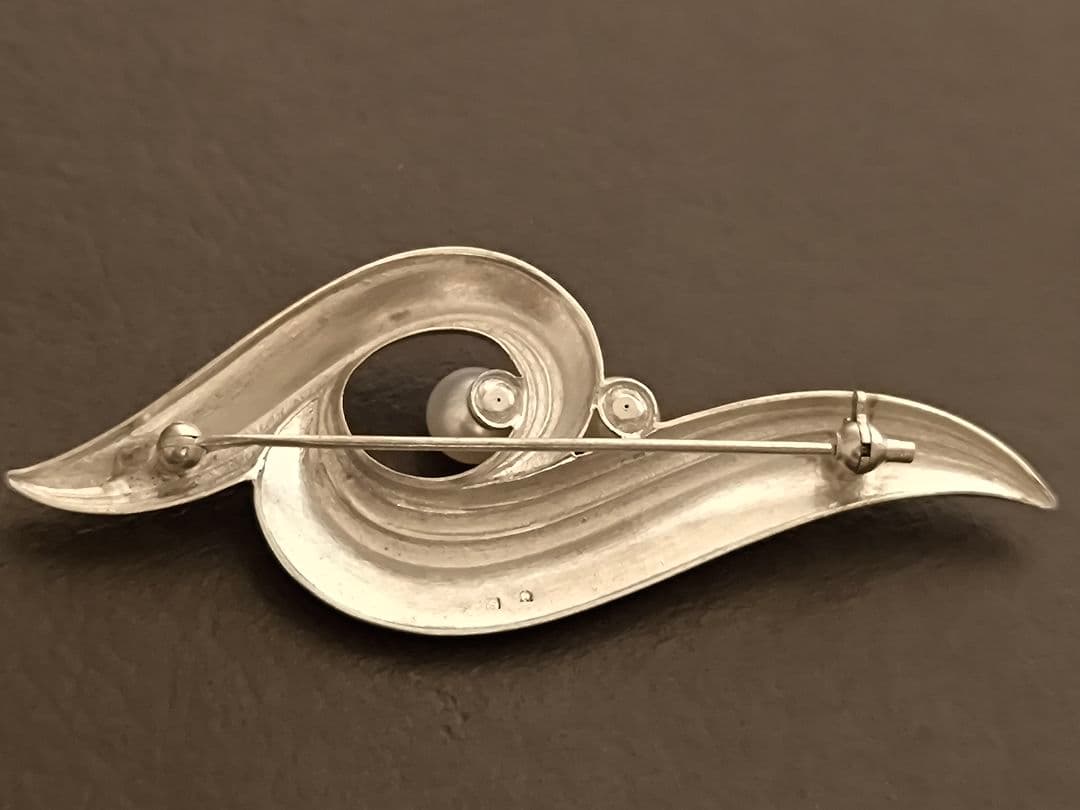 MIKIMOTO ミキモト アコヤ真珠 パール ヴィンテージ　ブローチ