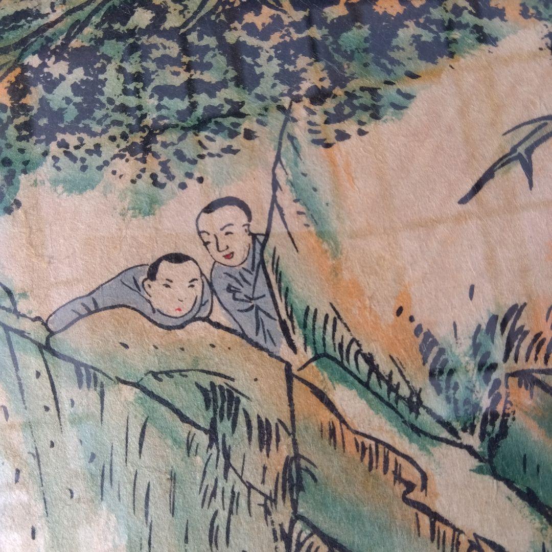 李朝　竜山遊興図