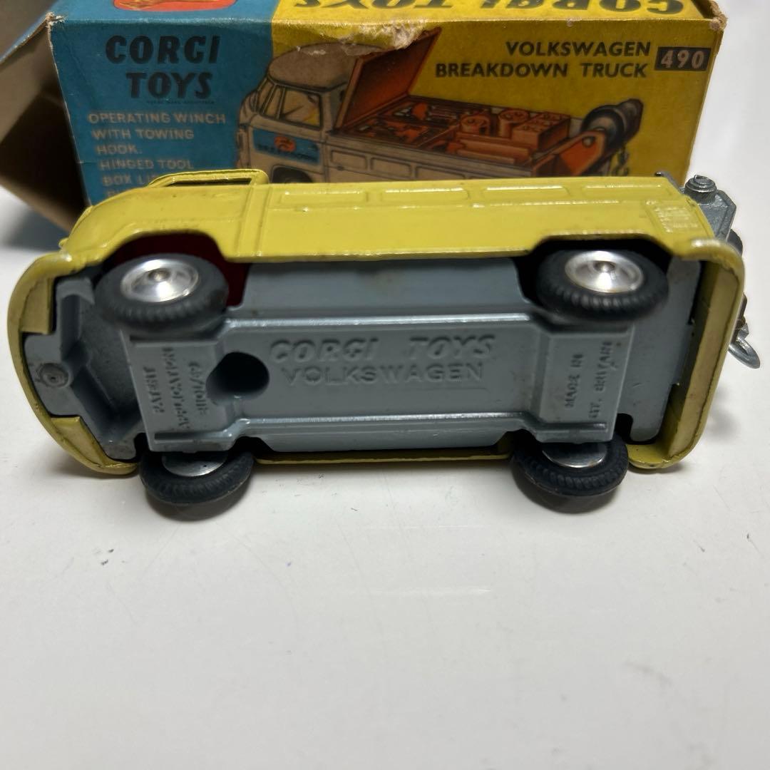 コーギー No.490 フォルクスワーゲン VW BREAKDOWN TRUCK