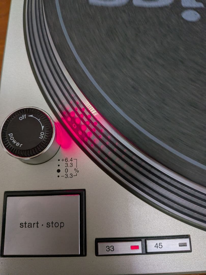Technics SL-1200MK5 SHURE M44Gカートリッジ付