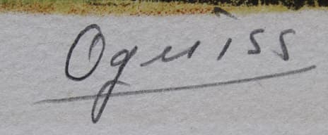 荻須高徳 【パリの魂 食品店】 リトグラフ