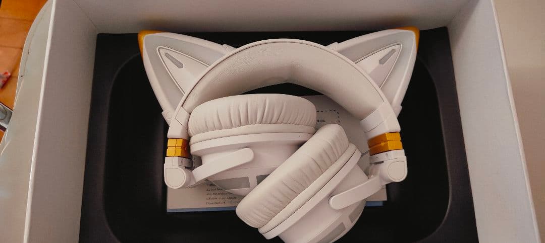 本家YOWU SELKIRK　美品 猫耳ヘッドフォン