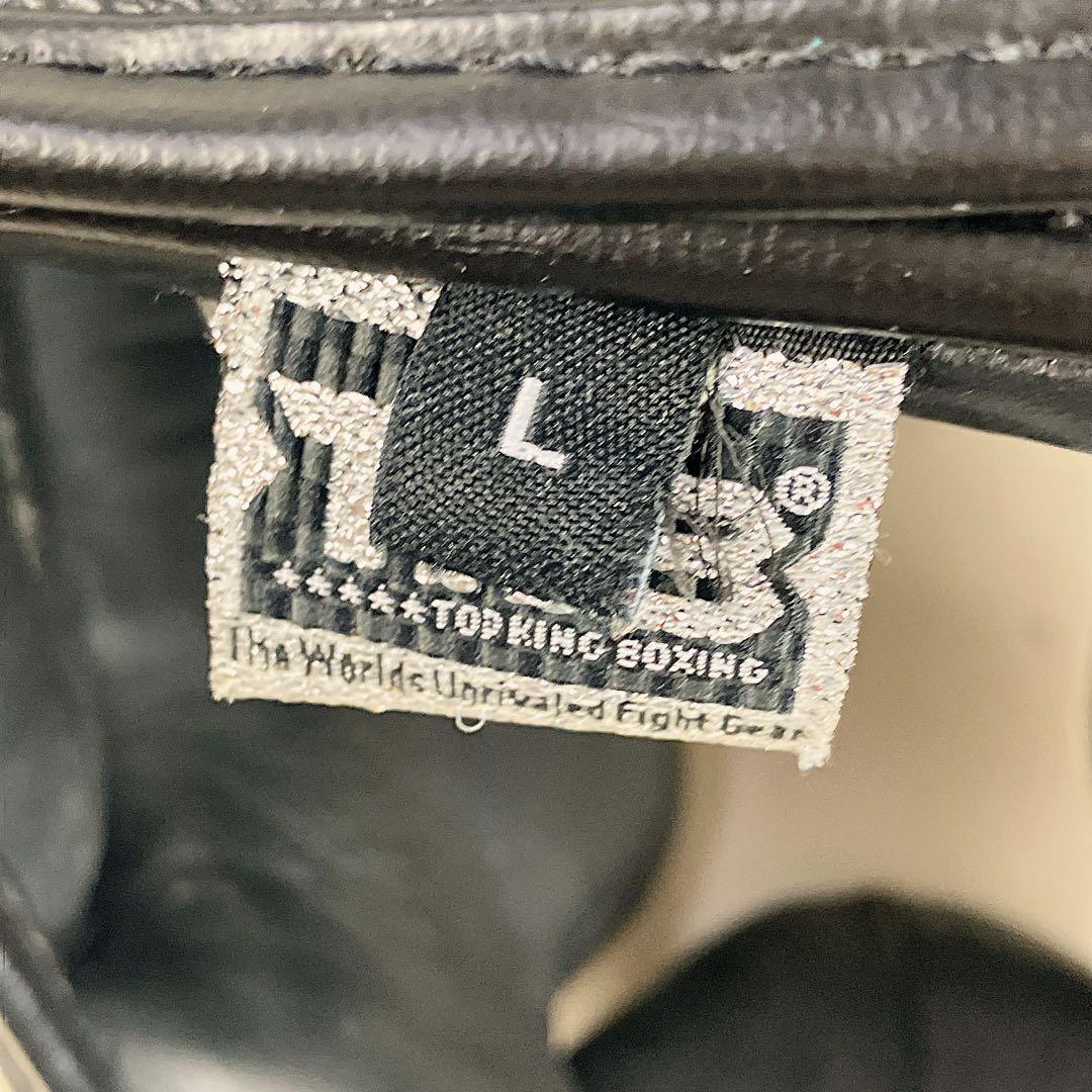 美品　王者ヘッドギア　トップキング キックボクシング　グローブ 14オンス L