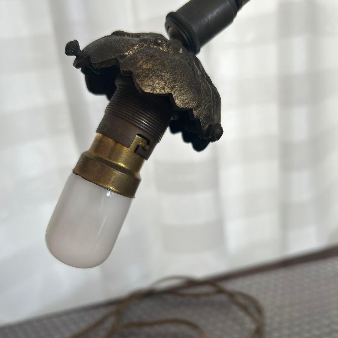 ドーム ナンシー 枯葉文 スタンドランプ