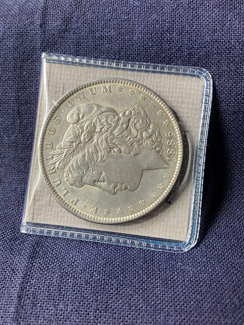 モルガンダラー銀貨　1886年　　 アメリカ銀貨