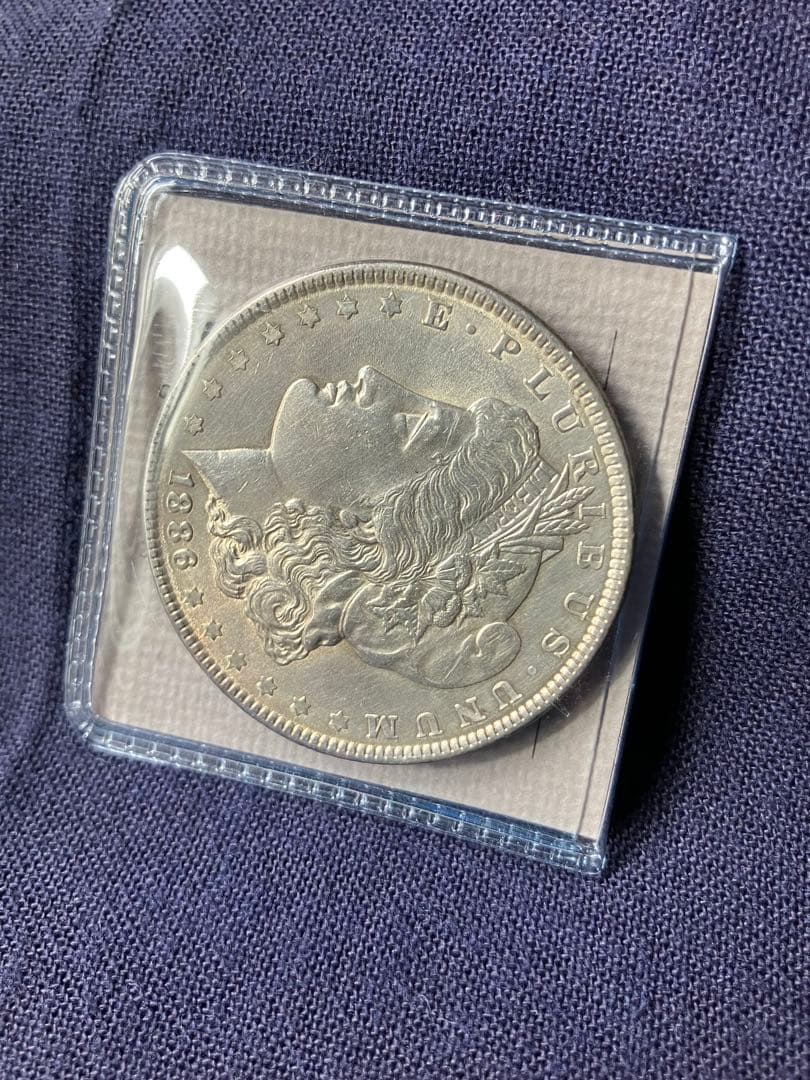 モルガンダラー銀貨　1886年　　 アメリカ銀貨