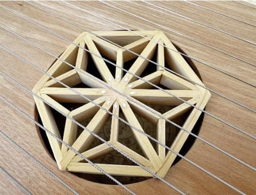 美品 真琴 16弦 専用ケース付き　ヒーリング　神具　真麻