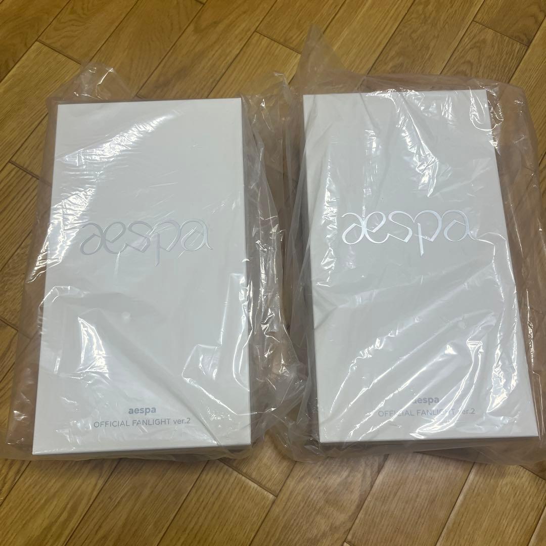 aespa ペンライト ver.2 公式 2本セット