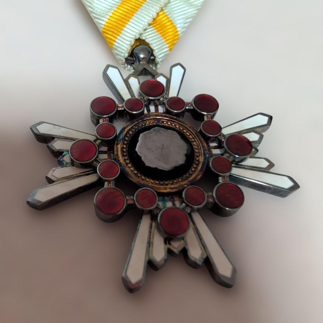 【美品】銀製 勲五等瑞宝章 勲章 旧日本軍 記章 アンティーク