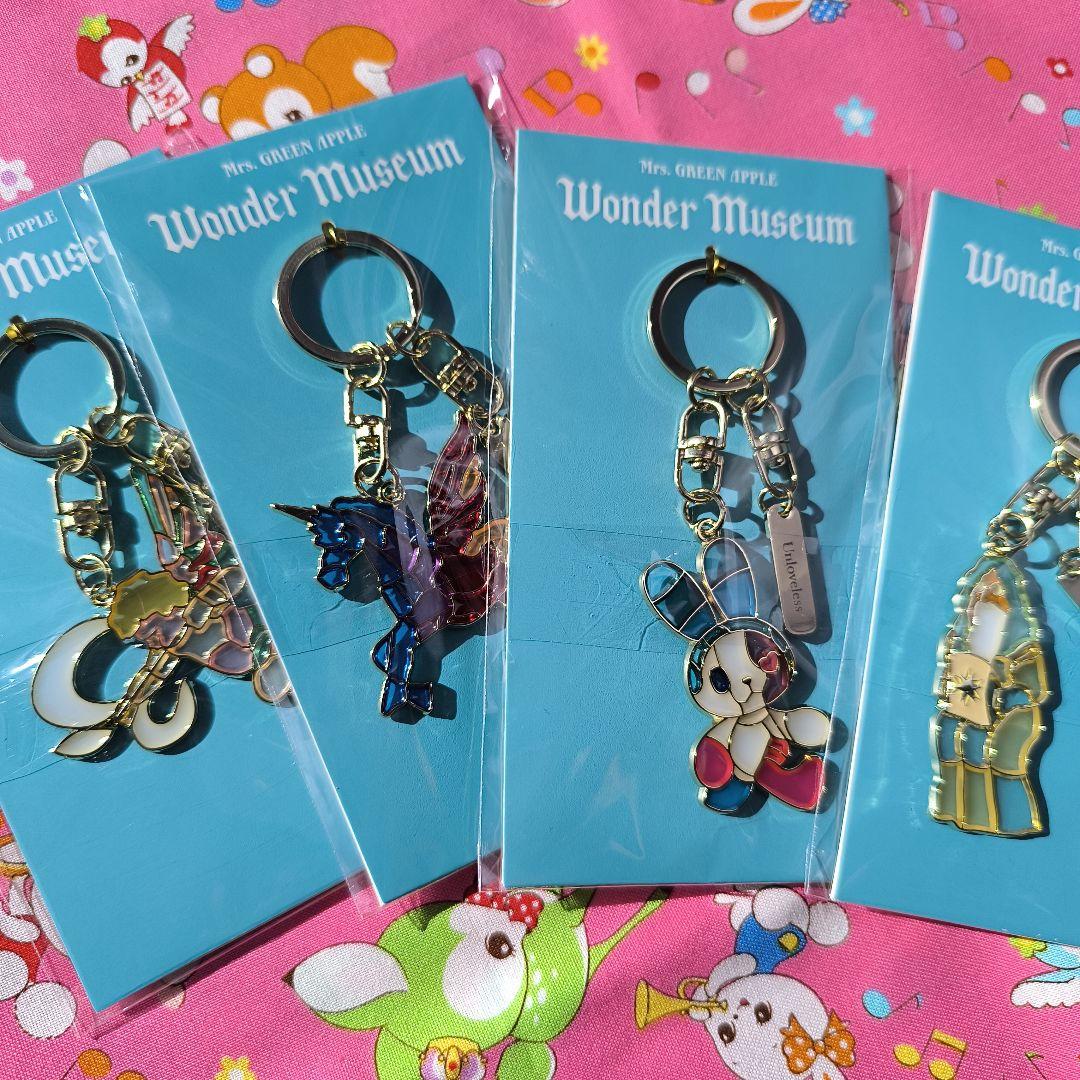 Mrs. GREEN APPLE Wonder Museum キーホルダー 4個