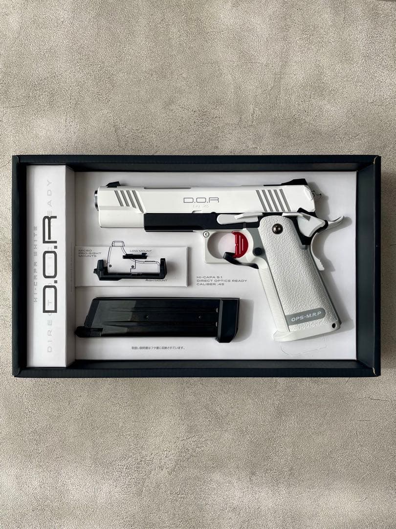 東京マルイ ハイキャパ ホワイト D.O.R 新品未使用品