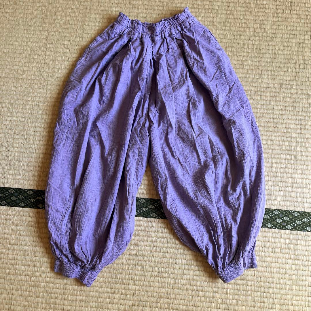 ヂェン先生の日常着　バルーンパンツレギュラーSサイズ
