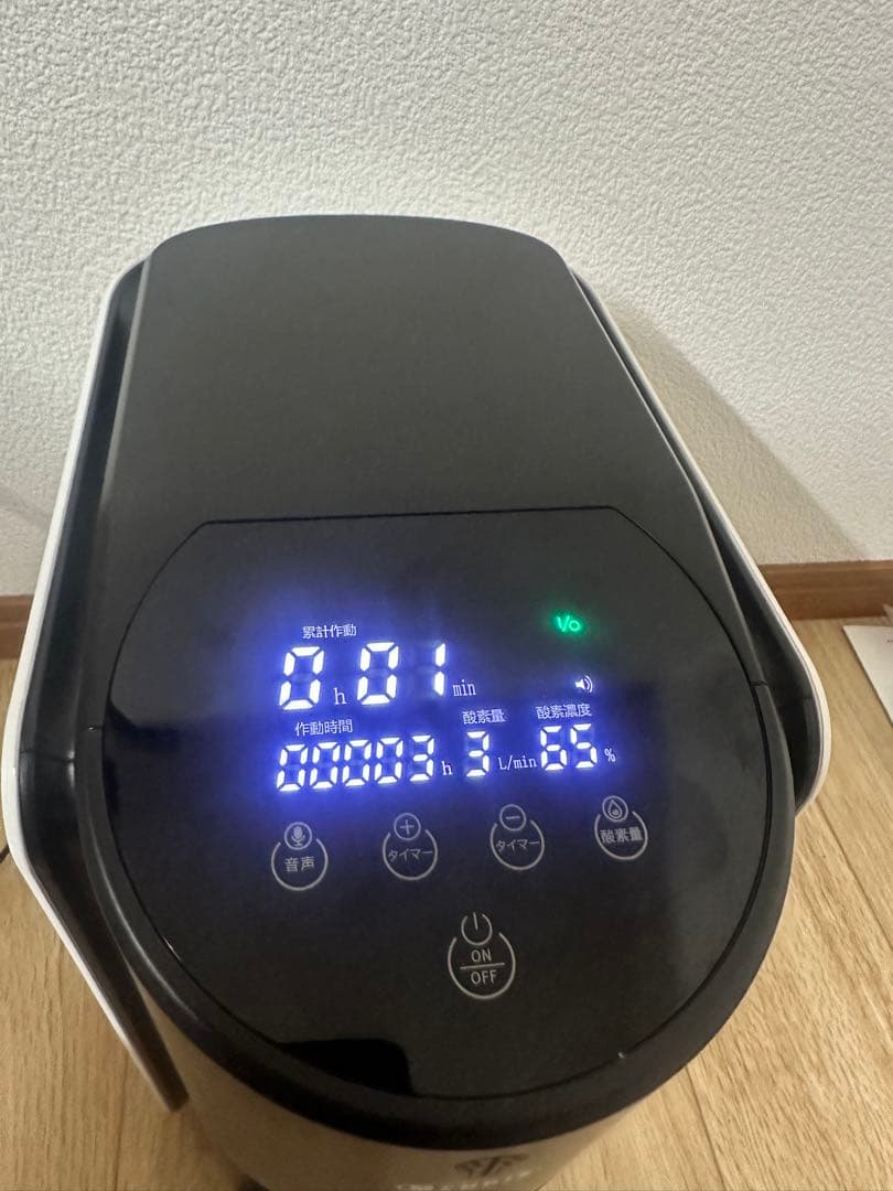 雾化機能付き家庭酸素発生器ペット酸素発生器3時間　11