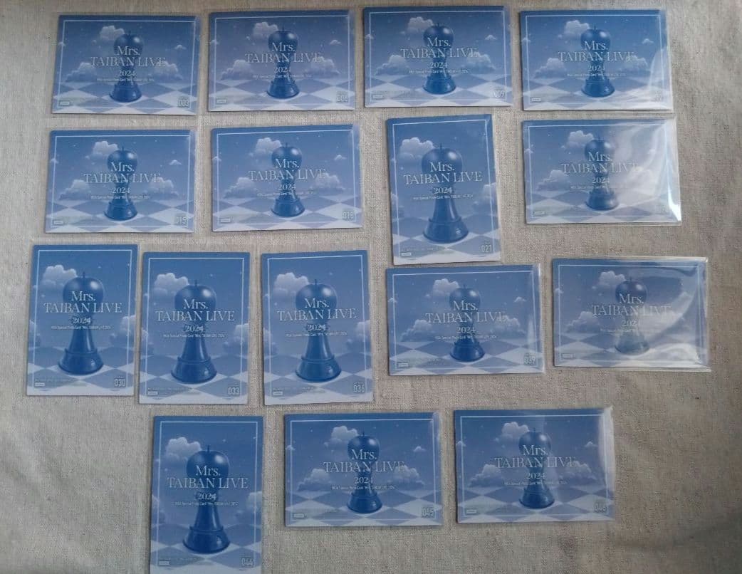 Mrs. GREEN APPLE 　対バン　フォトカード　大森元貴　16枚