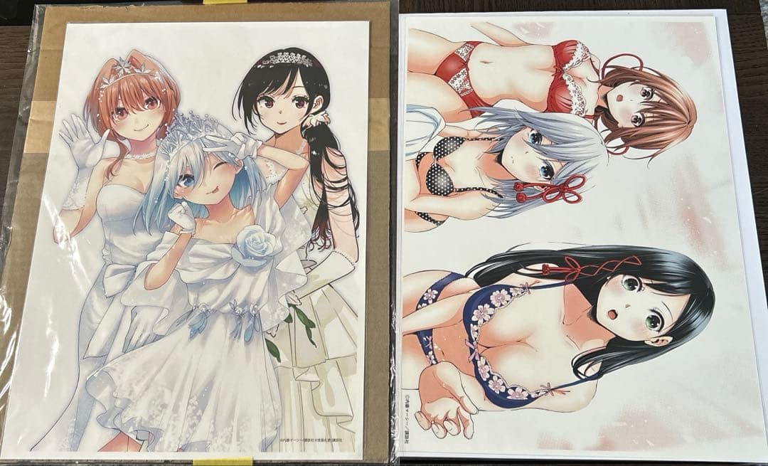 甘神さんちの縁結び　彼女お借りします　当選　複製原画