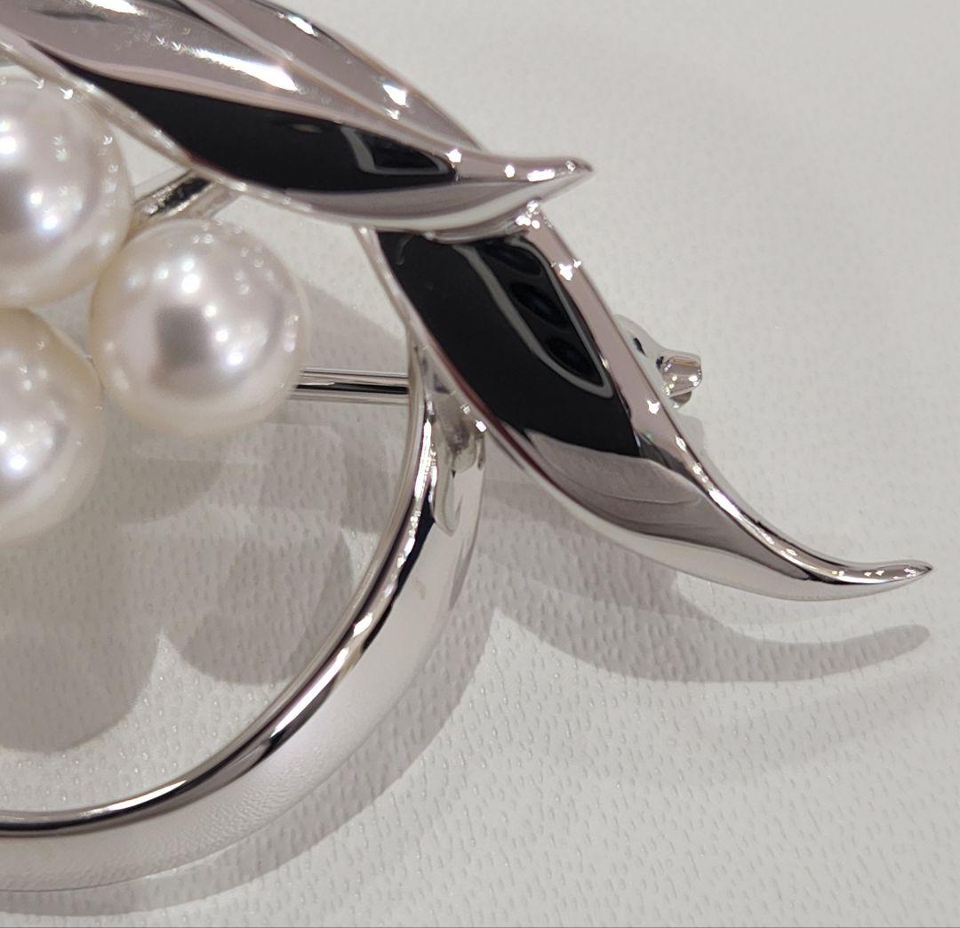 MIKIMOTO ミキモト パール ブローチ コサージュ
