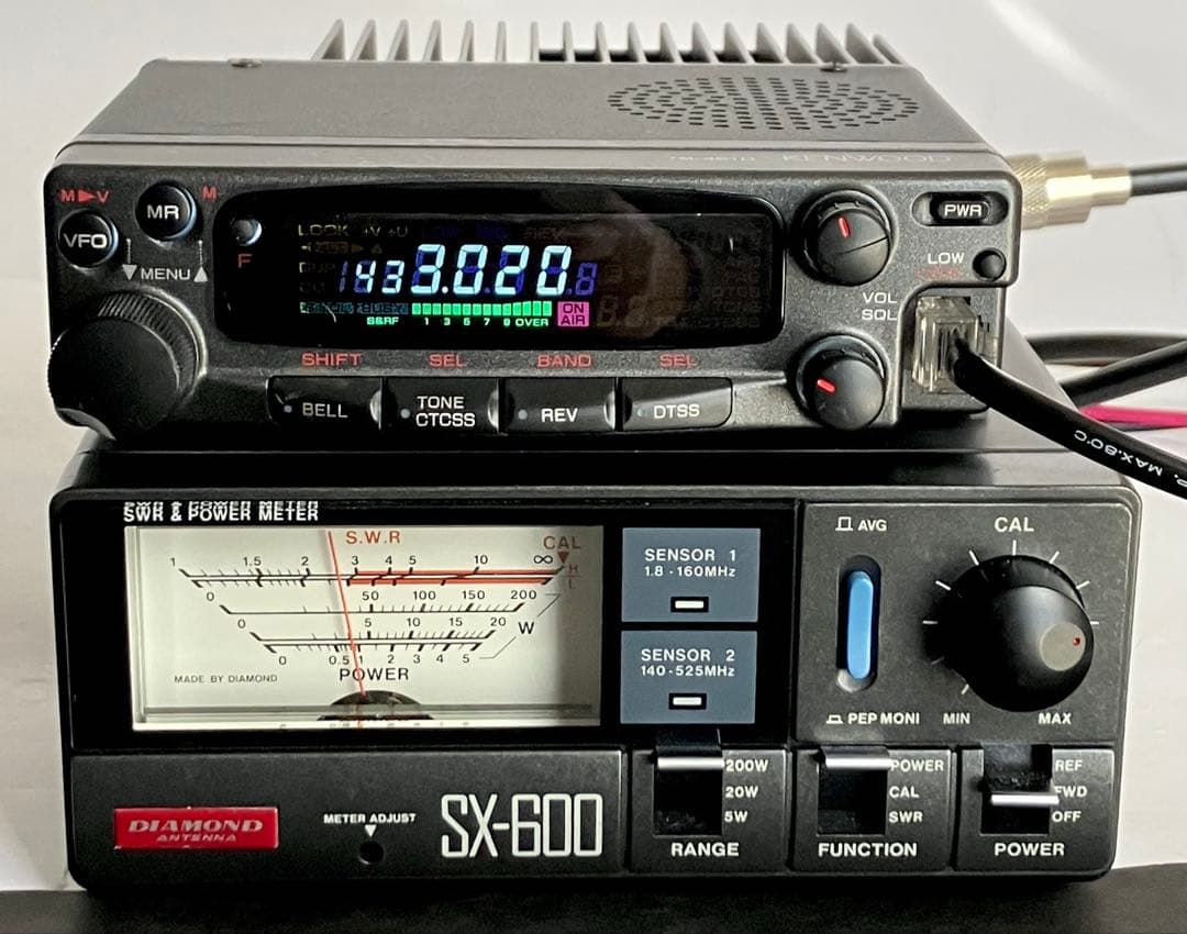 ケンウッドTM-451D 30w 430MHz アマチュア無線機