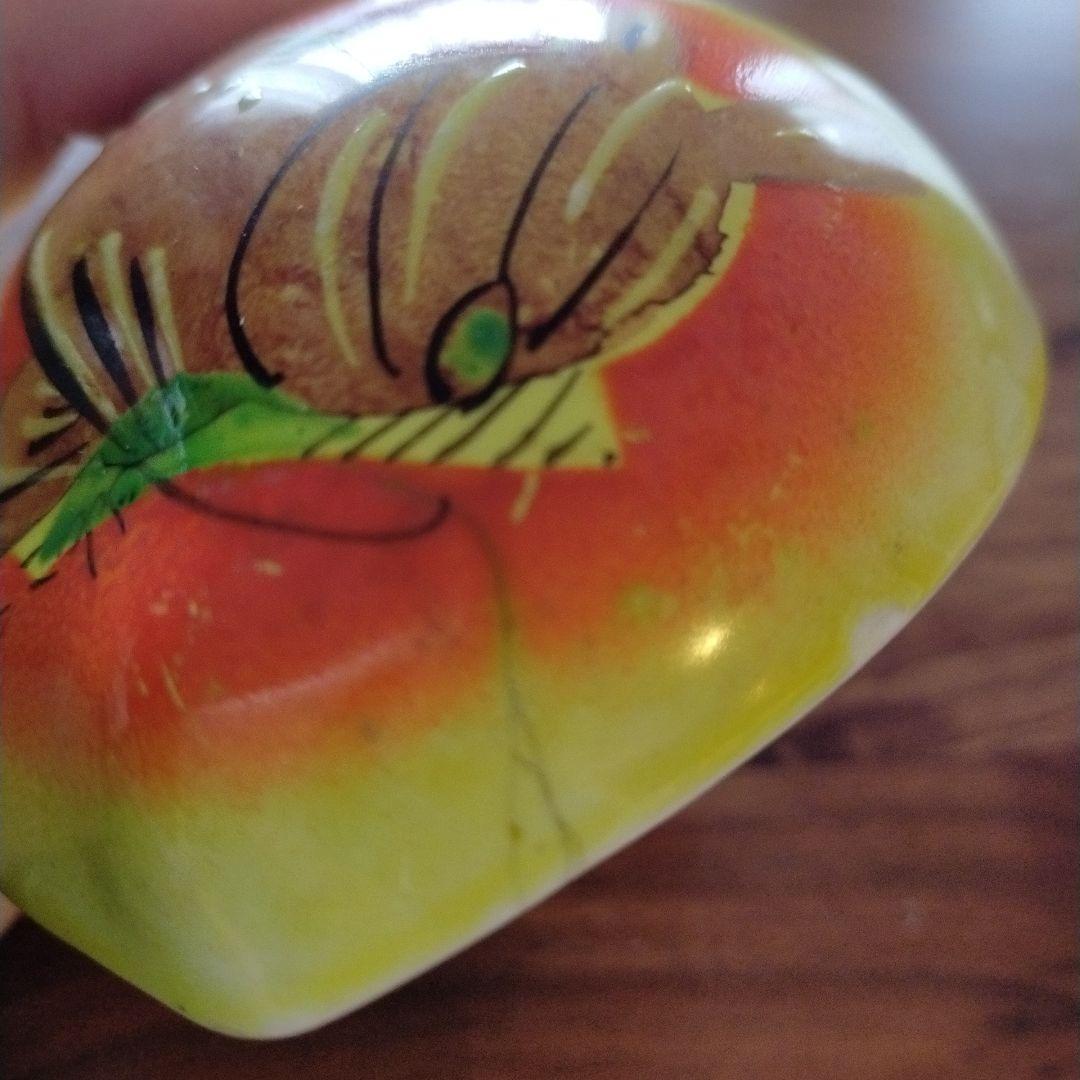 珉平焼　淡路焼　アンティーク　骨董　小物入れ　香合