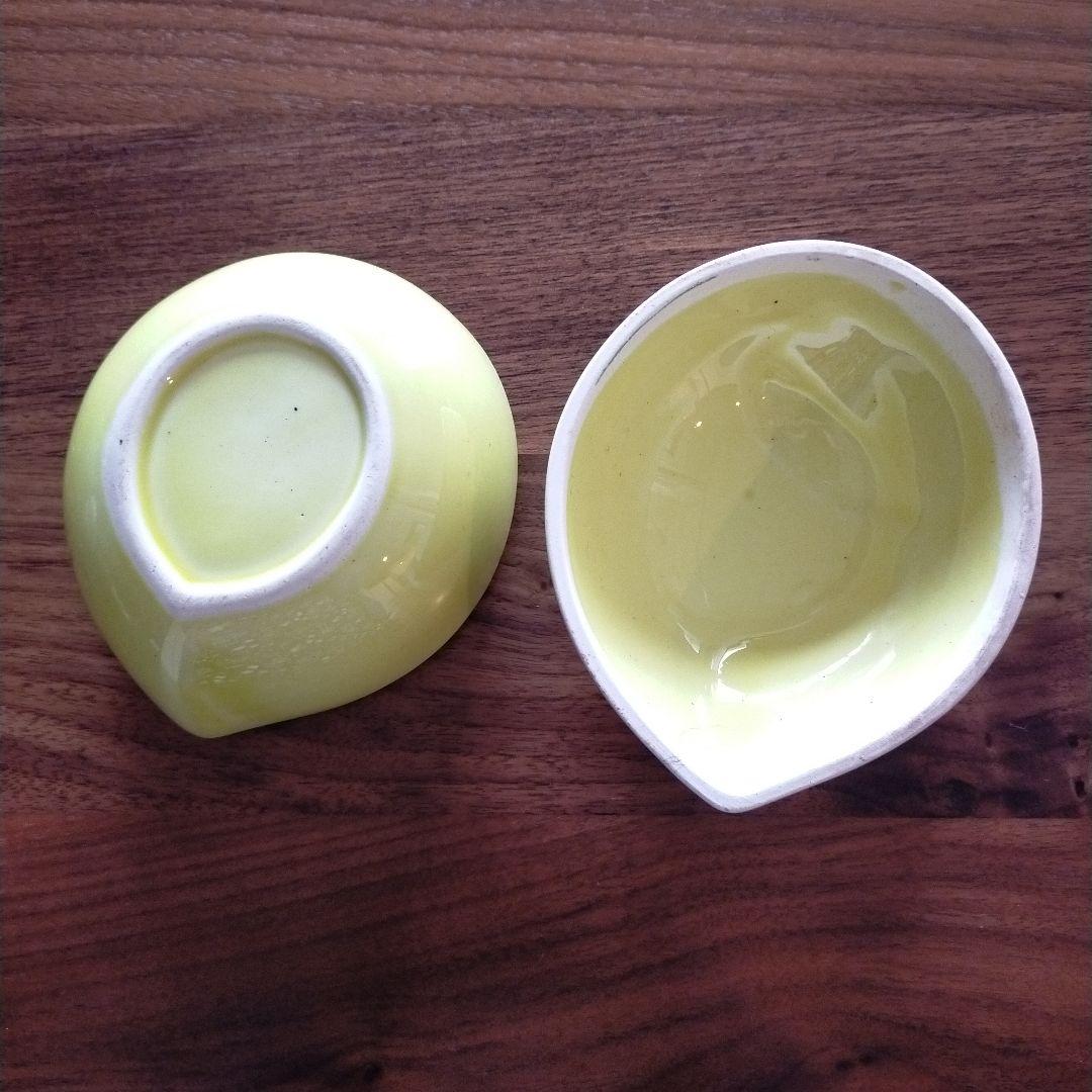 珉平焼　淡路焼　アンティーク　骨董　小物入れ　香合