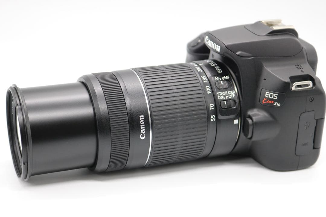 新品級 【Canon EOS Kiss X10 ダブルレンズセット】 安心保証◎